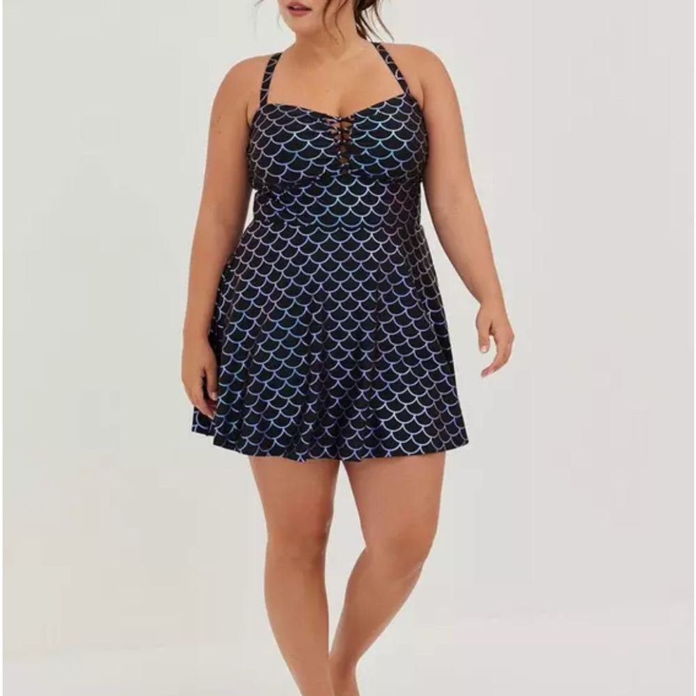 Torrid wireless mermaid swimsuit